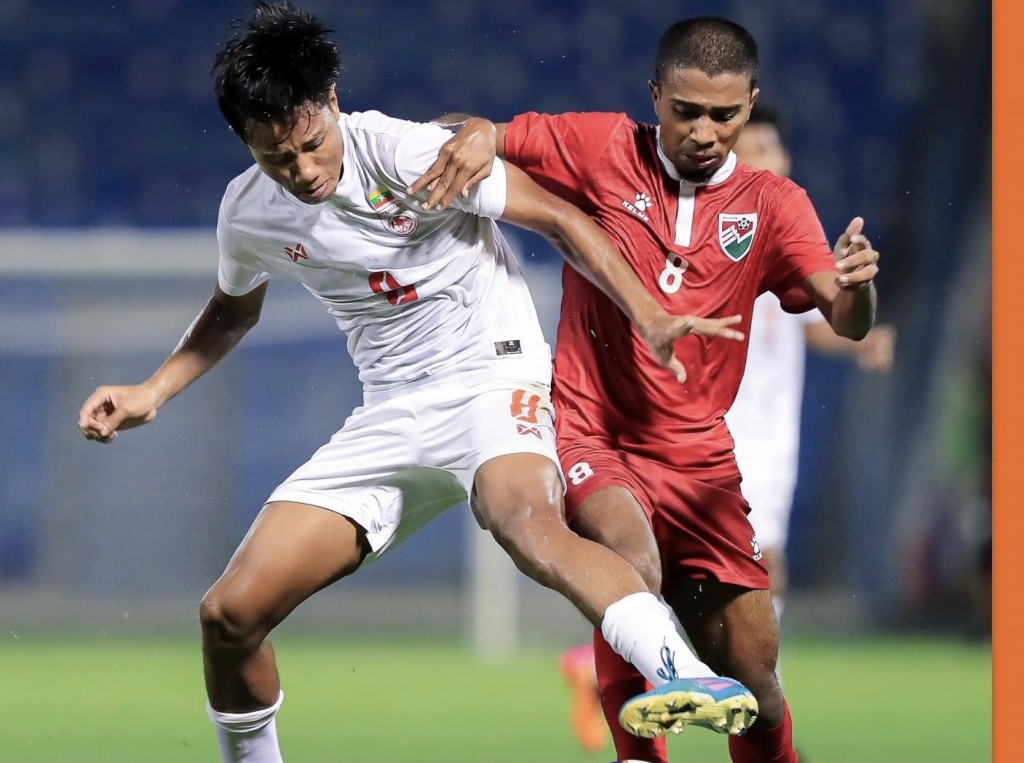 Fahu match gai  Myanmar kairinves zuvaan gaumee team balivejje