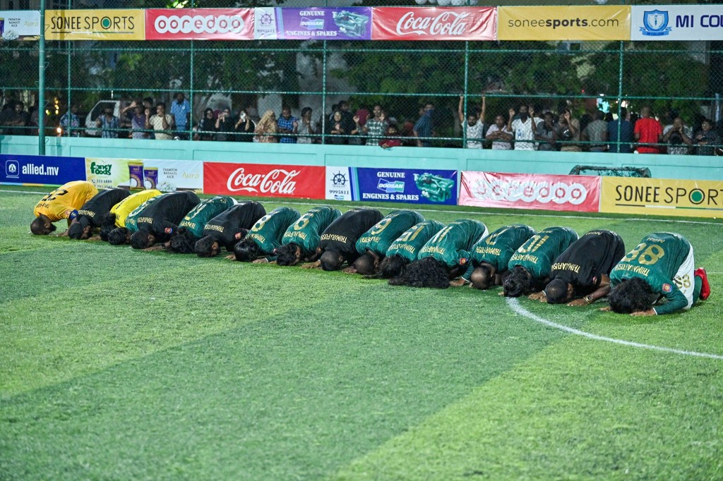Bodu ithubaarakaa eku thashi dhifaaukoh thaareekhu liyelan Thimarafushi team furihamayah thayyaaru!
