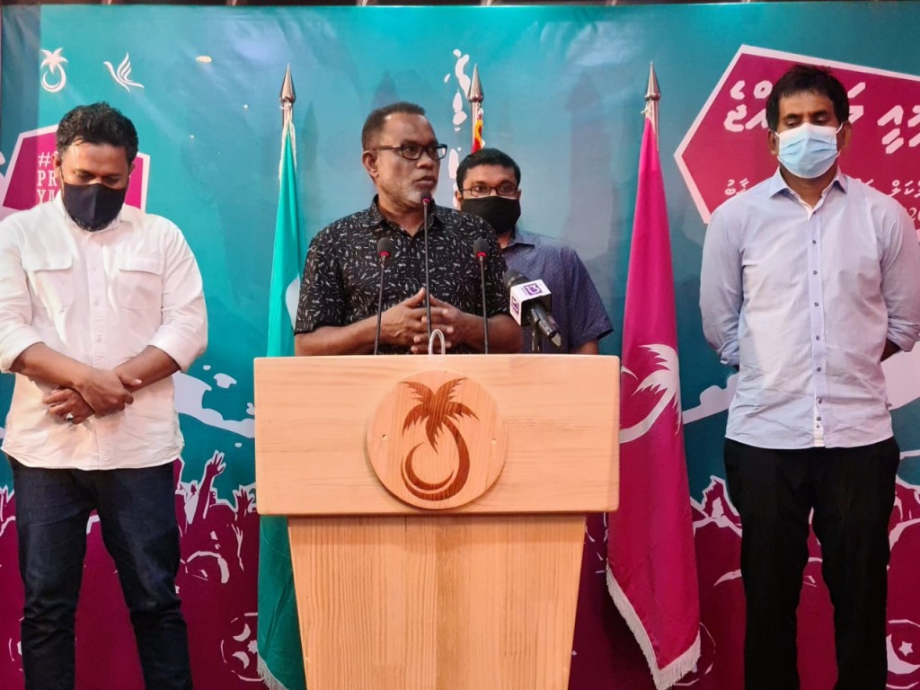 Inthihaabuge natheejaa aa kulhen MDP inn eba ulhey, e furusatheh nudheynan: Idhikolhu