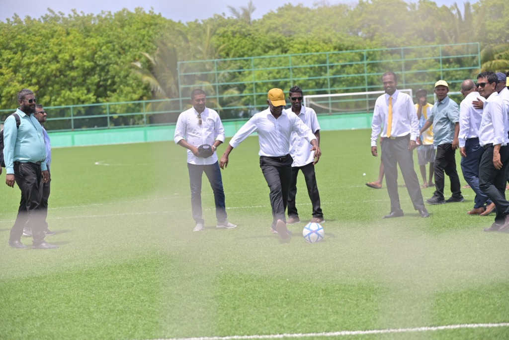 Thuraakunu football dhandu Raees hulhuvvai dhevvaifi