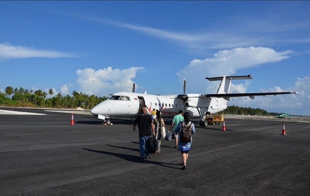 Kooddoo runwayge maraamaathah fahu Maldivian ge dhathuruthah alun fashaifi