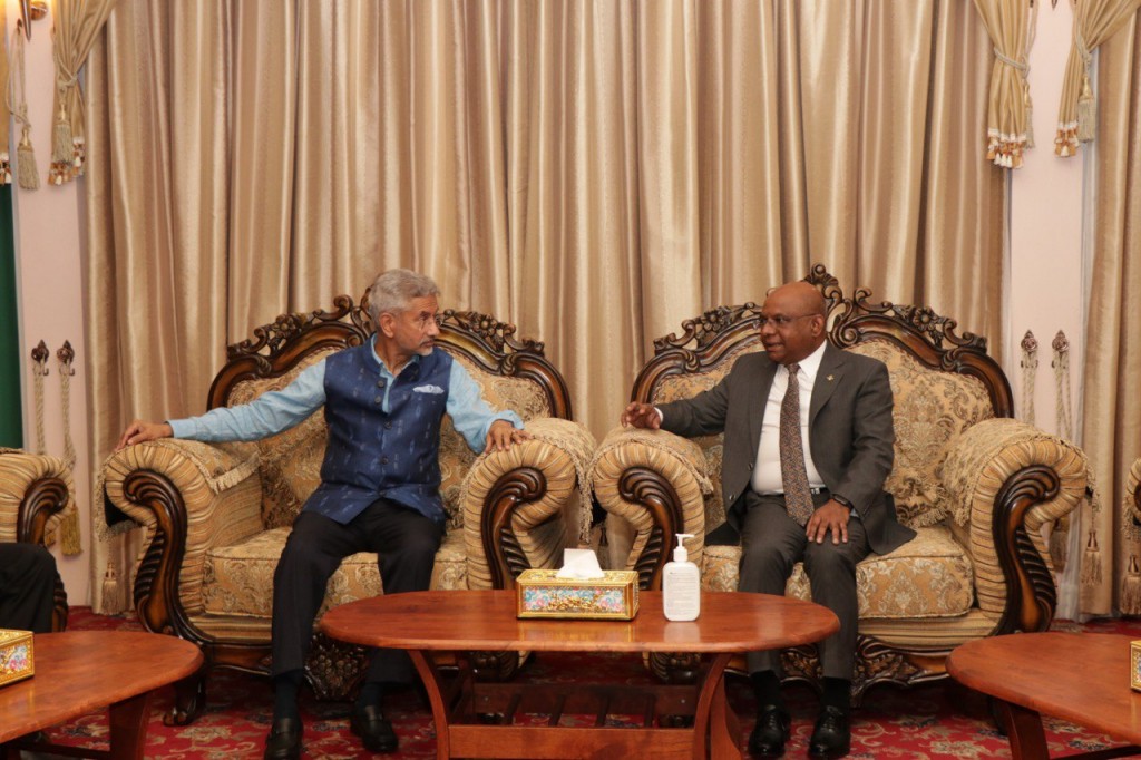 India ge foreign Minister Raajje vadaigenfi