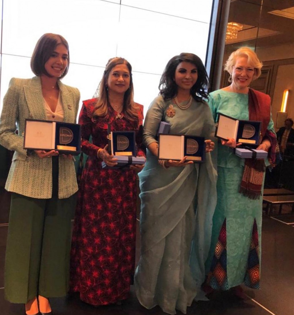 Dr. Farah Faizal awarded Diplomat of the Year from Asia and Oceania
