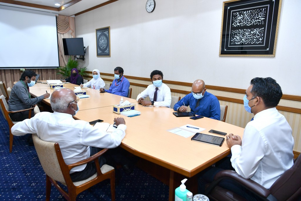 Blood Services  ah kurimathivaa dhathithakah halleh hoadhaidheynan: Naibu Raees