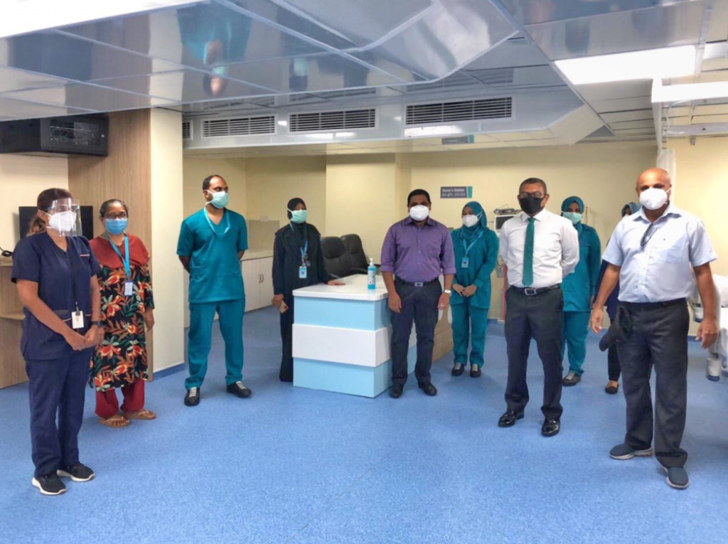 IGMH gai stroke center eh ifthithaahu koh hidhumai dheyn fashaifi