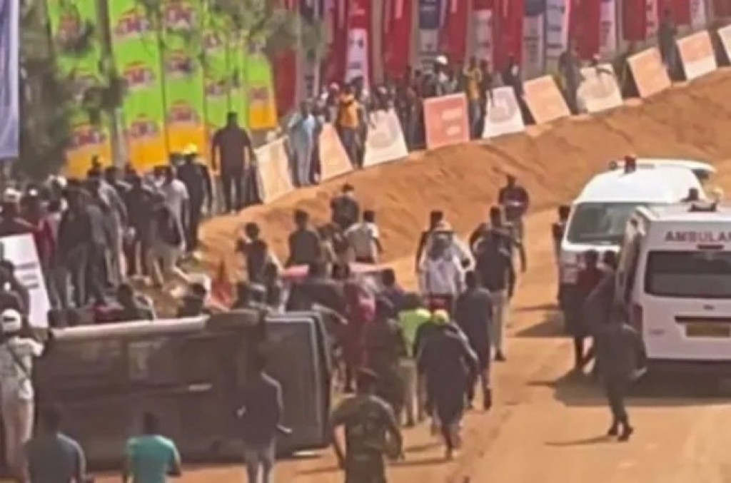 Lanka gai race car akun jehi 7 meehun maruvejje