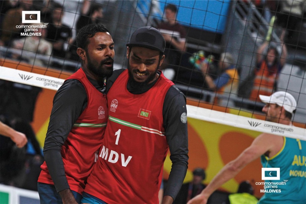 Varugadha Australia athun balivi namaves Beach Volley team in kuri erun