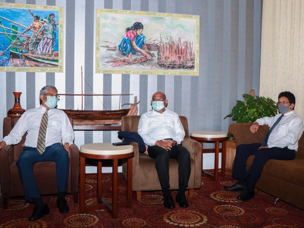 OIC ge haarijee vazeerun ge bahdhalu vumah Minister Shahid Niger ah