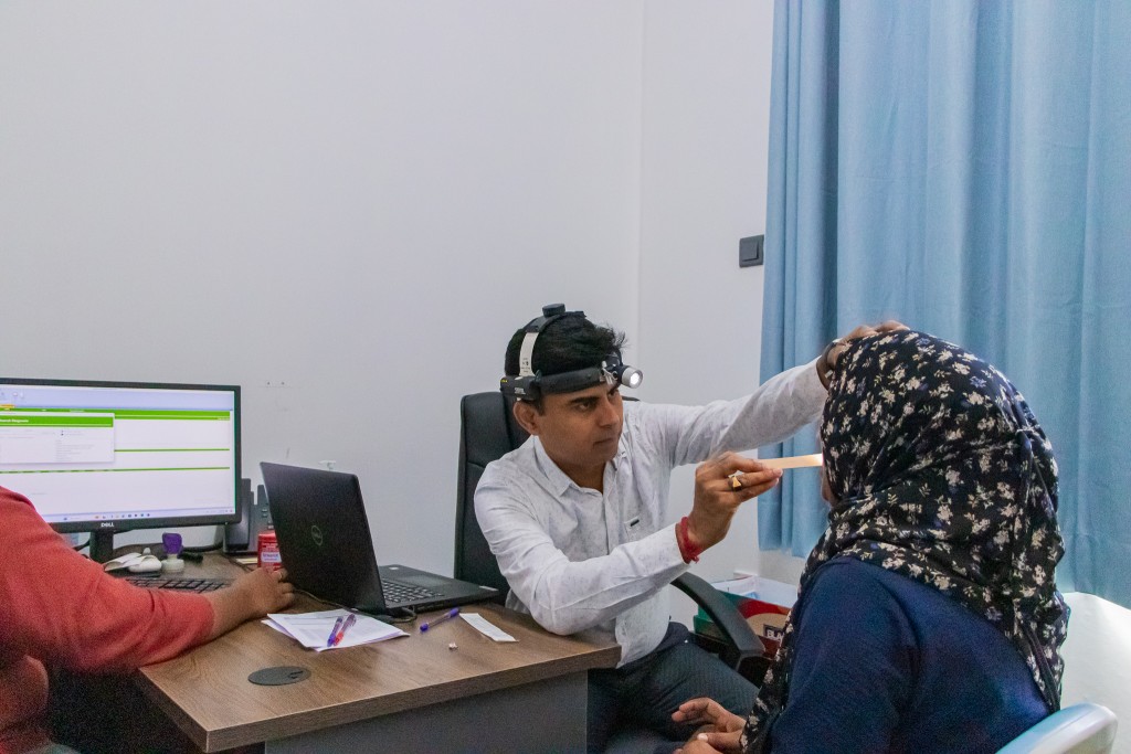 Tree Top Hospital ge aharuge furathama health camp Veymandoo gai baahvanee