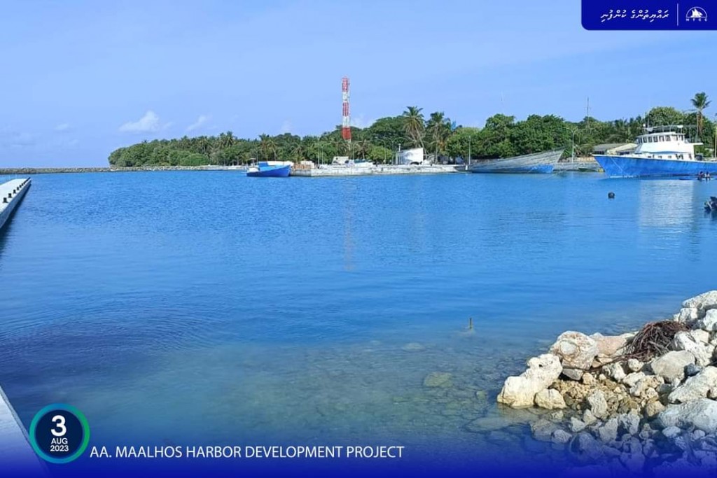 AA. Maalhos Harbour Development Project well underway: MTCC