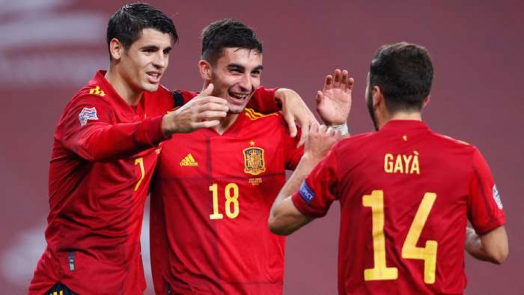 Spain in German kolhah 6 goal jahai ladhugannavaalaifi