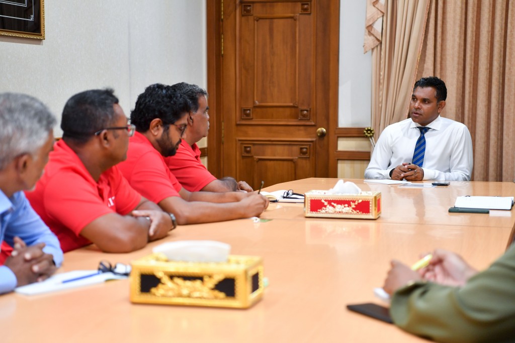Vocational training aai hunaru kuri aruvan sarukaarun iskan dheyne: Naib Raees
