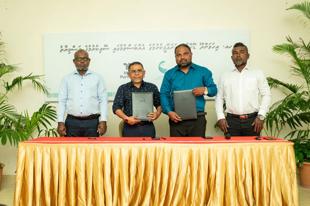 Ihavandhoo gai MPL in dockyard eh tharaggee kuranee