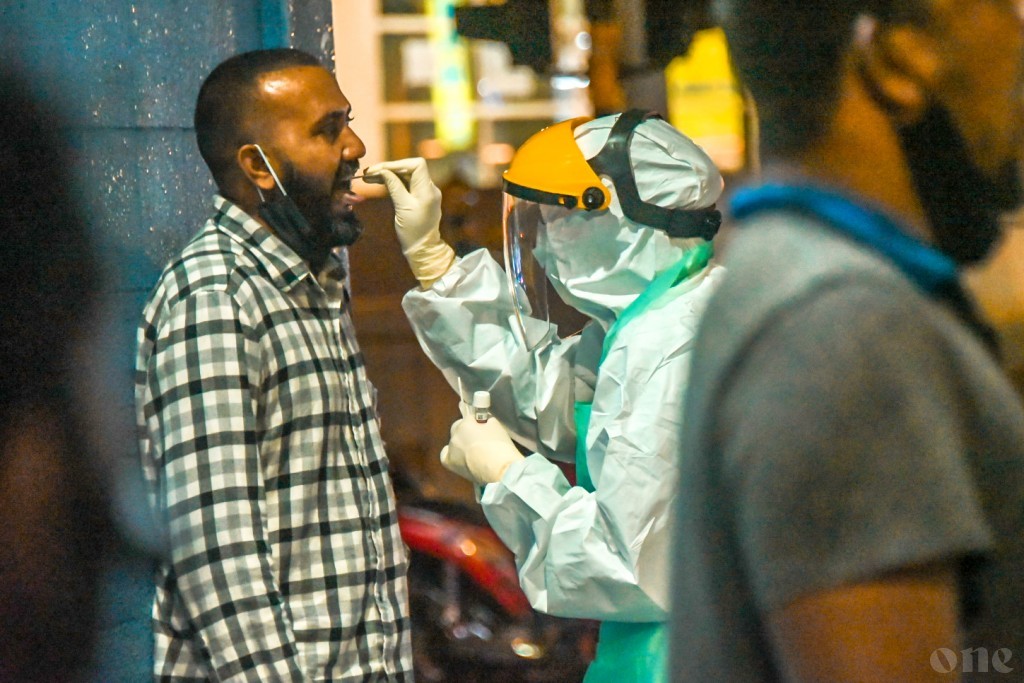 118 people tested positive today, 95 cases from Male' Area