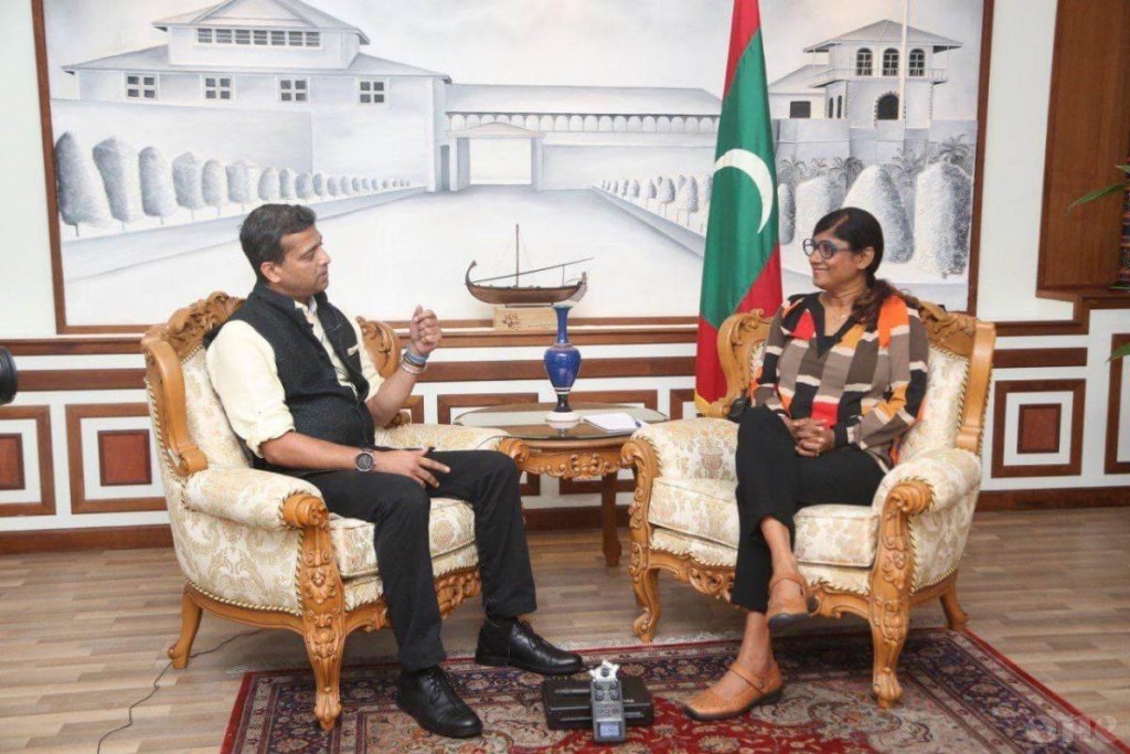 Ministry: Minister Mariya's remarks on India are being reported falsely
