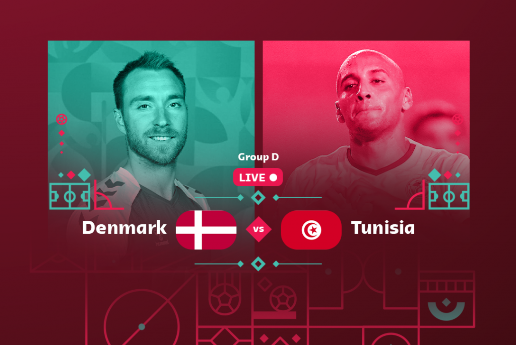 World Cup: Denmark - Tunisia