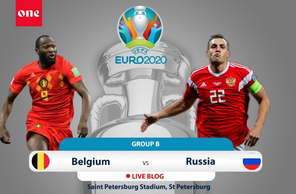 EURO 2020: Belgium 3-0 Russia