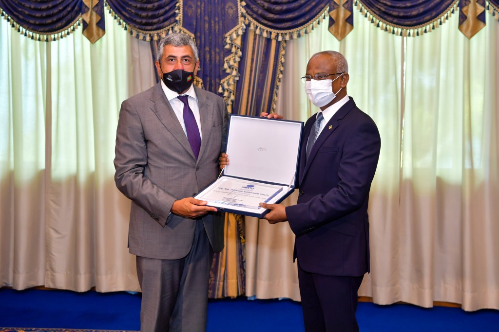 Secretary-General of the World Tourism Organization pays courtesy call on the President