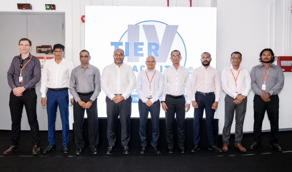 Dhiraagu in Raajjey ge furathama Tier-4 certified data center hulhuvaifi