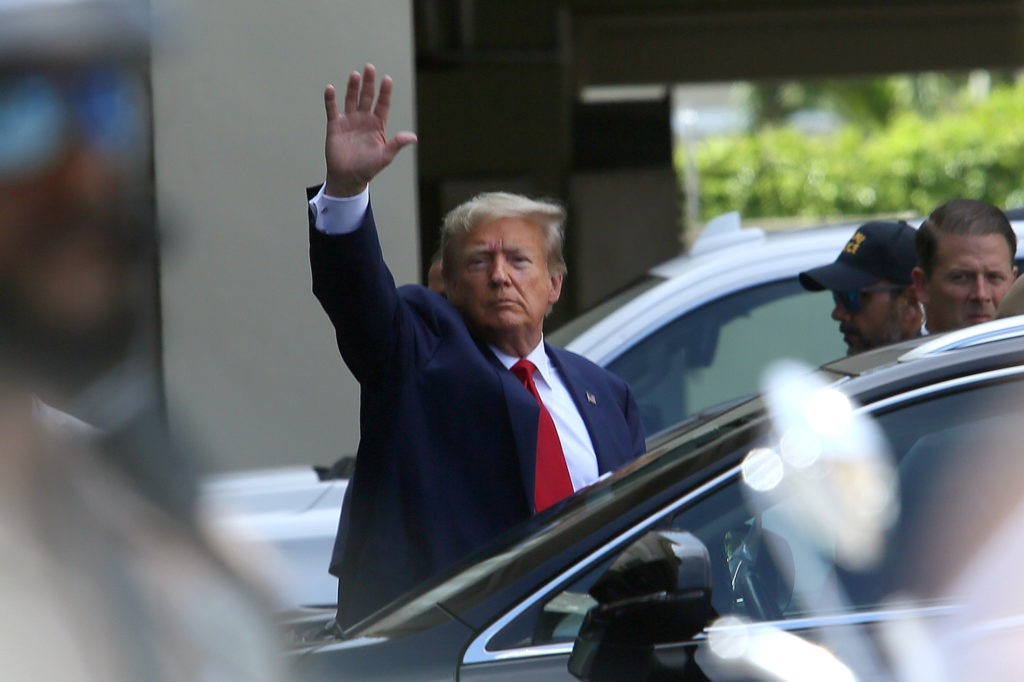 Donald Trump pleads not guilty in arraignment over classified documents