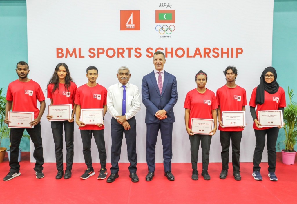 BML ge sports scholarship ah hovunu athlete in iulaan koffi