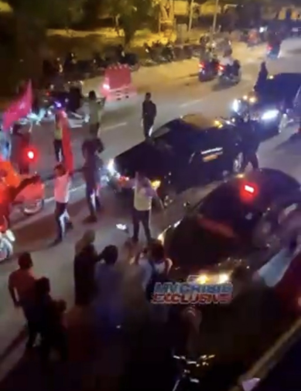 PPM muzaaharaa ge baiverin Raees ge motorcade ah huras alhaifi