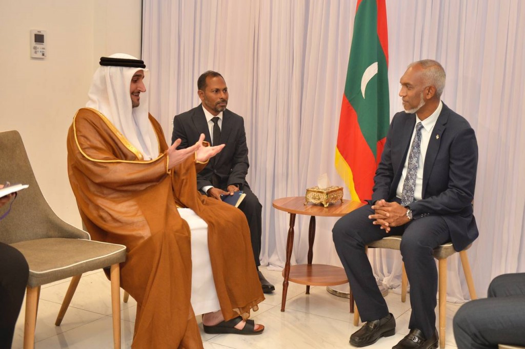 Vaudhuthah fuhdhumah UAE ge viyafaaveriverin aai investor in ge ehee ah Muizzu edhivadaigenfi