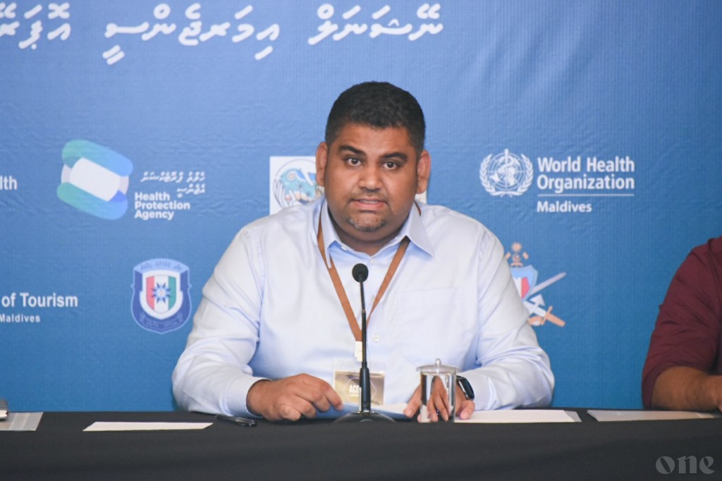 Samples taken from 45 Maldivians who returned from the UK