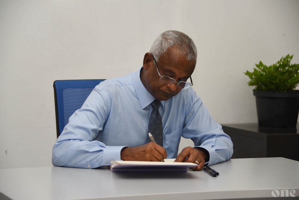 Pres. Solih: Income tax to be implemented, starting from 2020