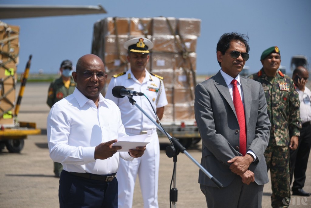 India facilitates transport of 6.2 tonnes of medicine ordered by Maldives