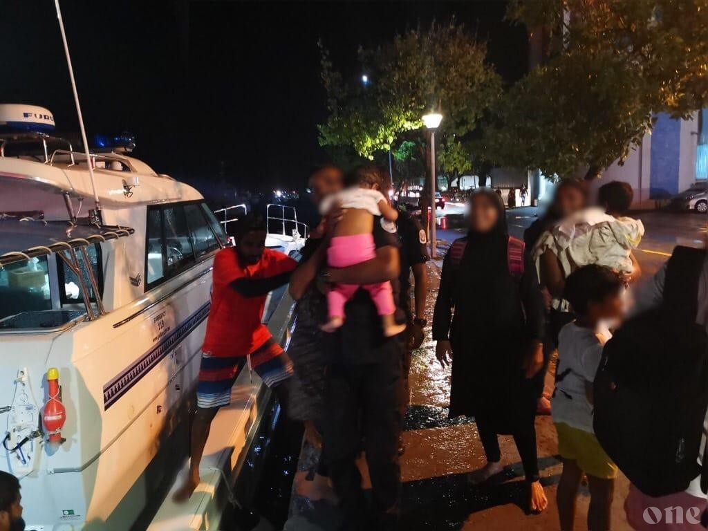 Two people pulled out by tide lands in Hulhumale' after ten hours