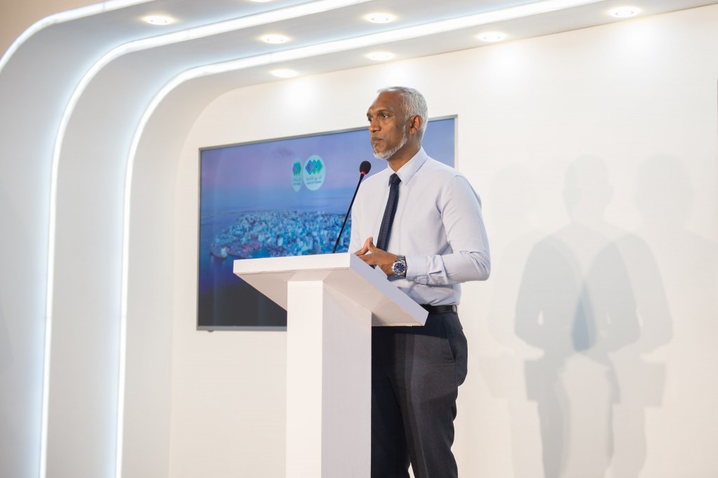Thilamale Bridje project ahVilliMale sinaaee sarahaddhu dhookuraanee gellumuge badhalu dhinumun: Dr. Muizzu