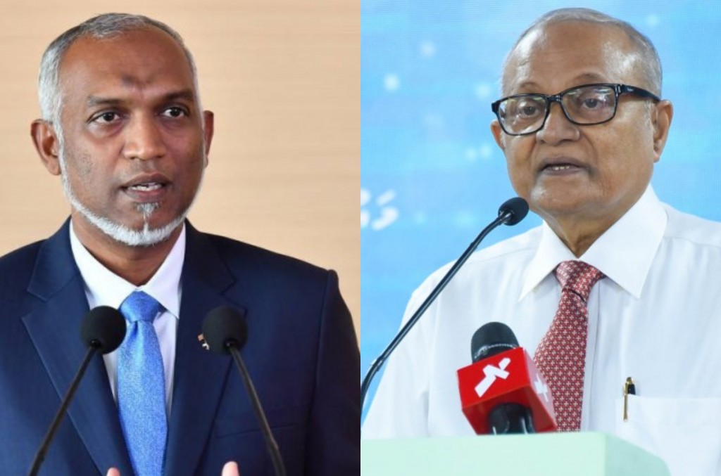 Raees Muizzu aai Raees Maumoon bahdhalu kuravvaifi