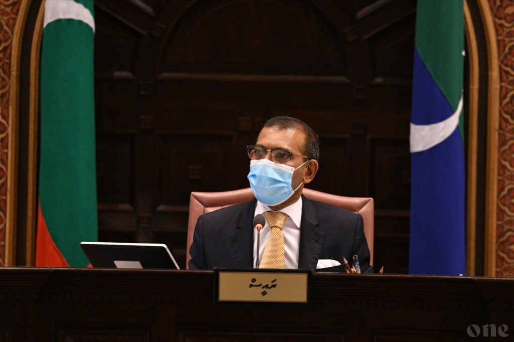 Parliament sitting begins with MPs and Speaker wearing masks