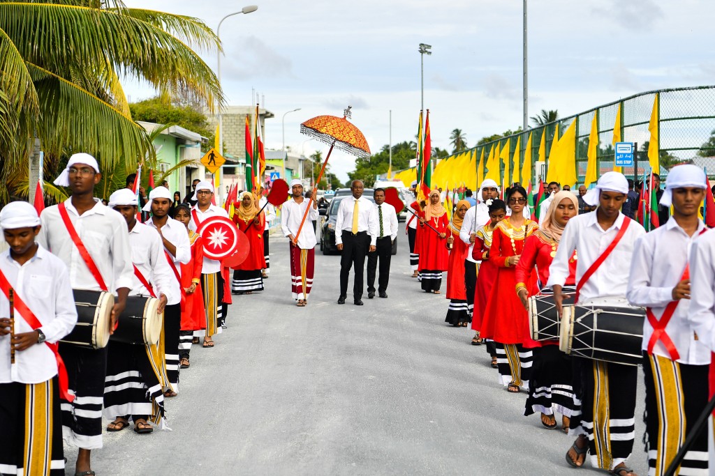 Addu in dhin hoonu tharuheebah Raees ge shukuru