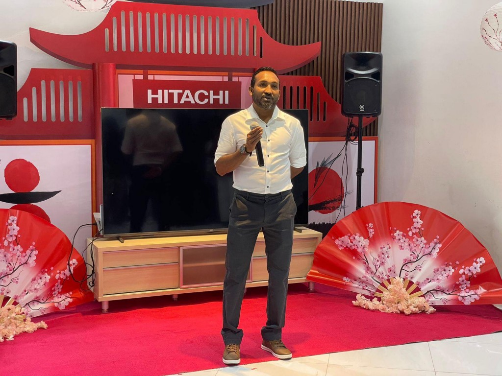 Hitachi ge aa ufehdhunthakeh Raajjey ge baazaarah nerefi