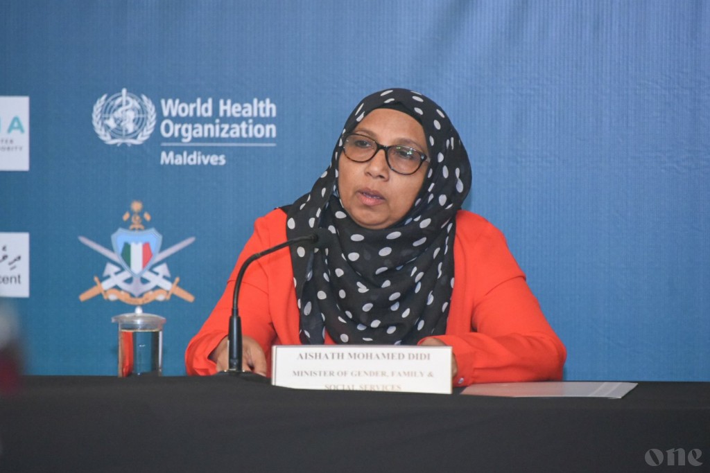 Covid facility thakah gendhaa meehunnah aailaa thakuge loaiybaai alhailun muhinmu: Gender Minister