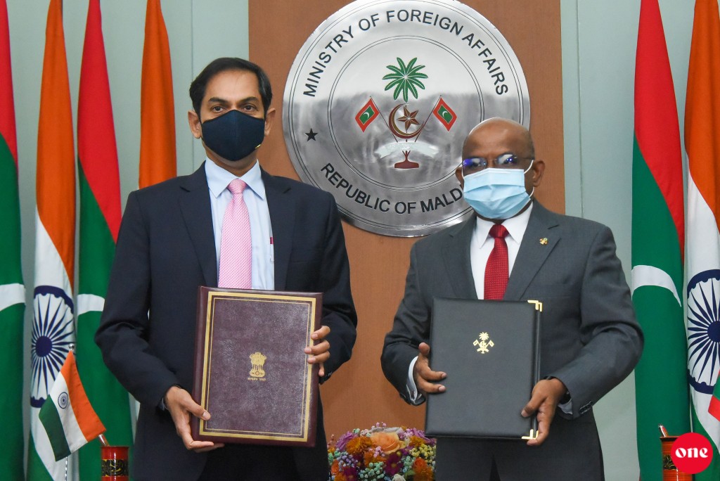 MOU on USD 100 million grant for the Greater Malé Connectivity Project signed between India and Maldives