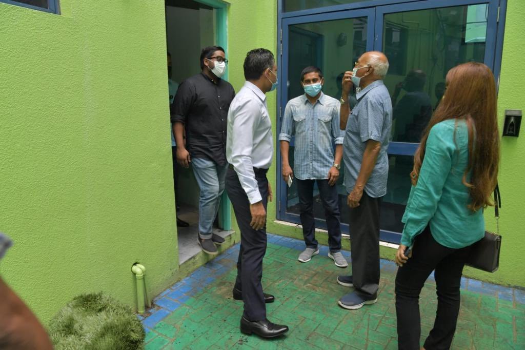 FAM house ge imaaraiyy covid facility eh hadhan dheefi