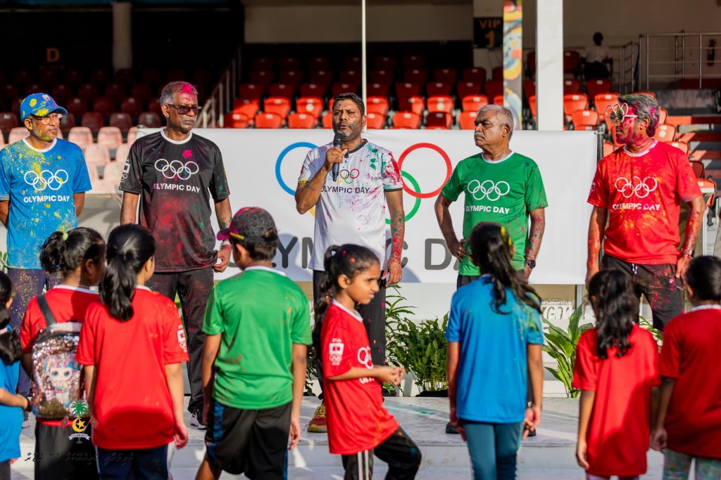 Raajjey ge 4 sarahahdheh gai Olympic day faahaga koffi