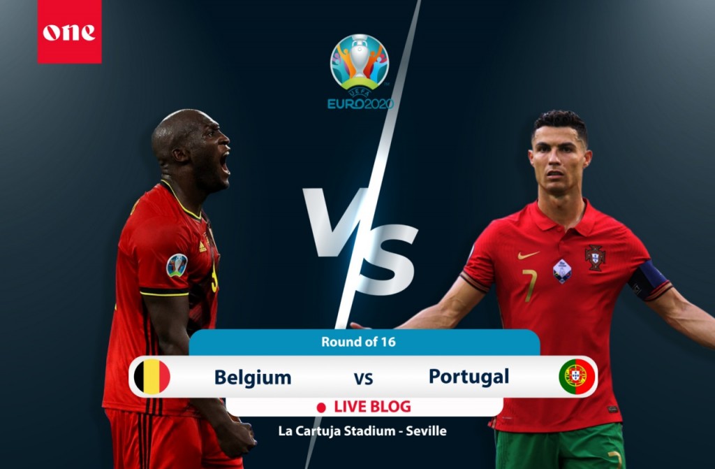 EURO 2020: Portugal 0-1 Belgium