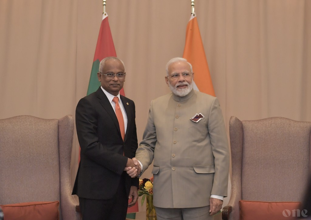 President meets PM of India at the United Nations