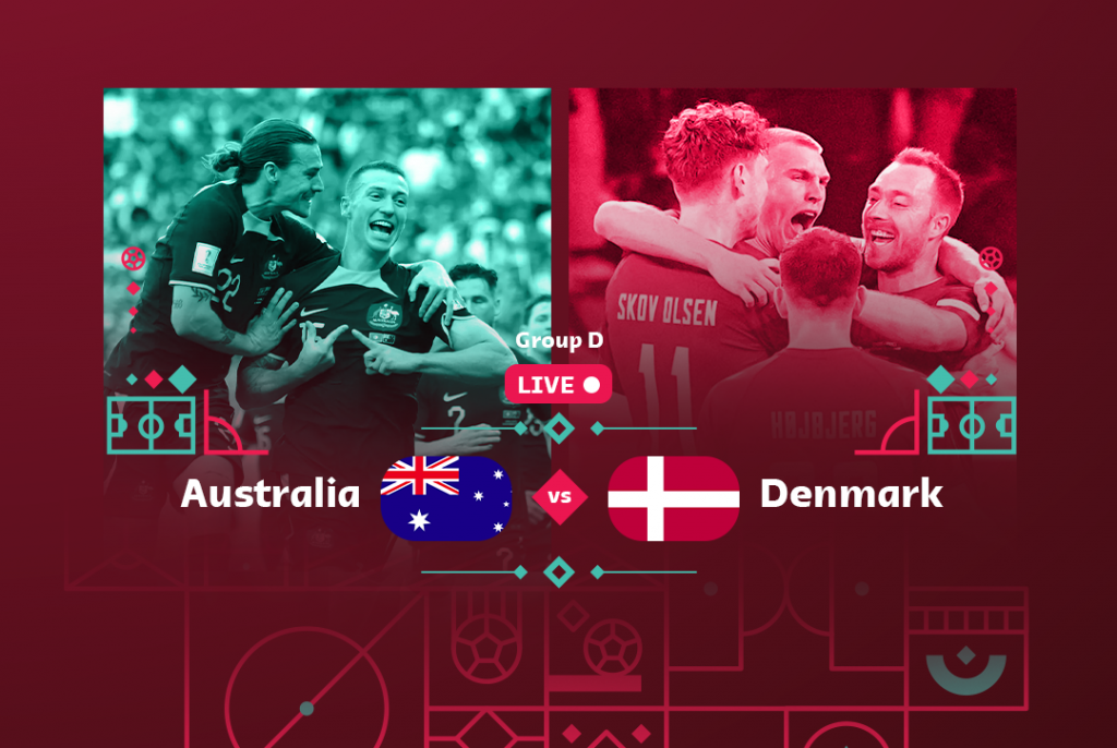 World Cup: Australia - Denmark