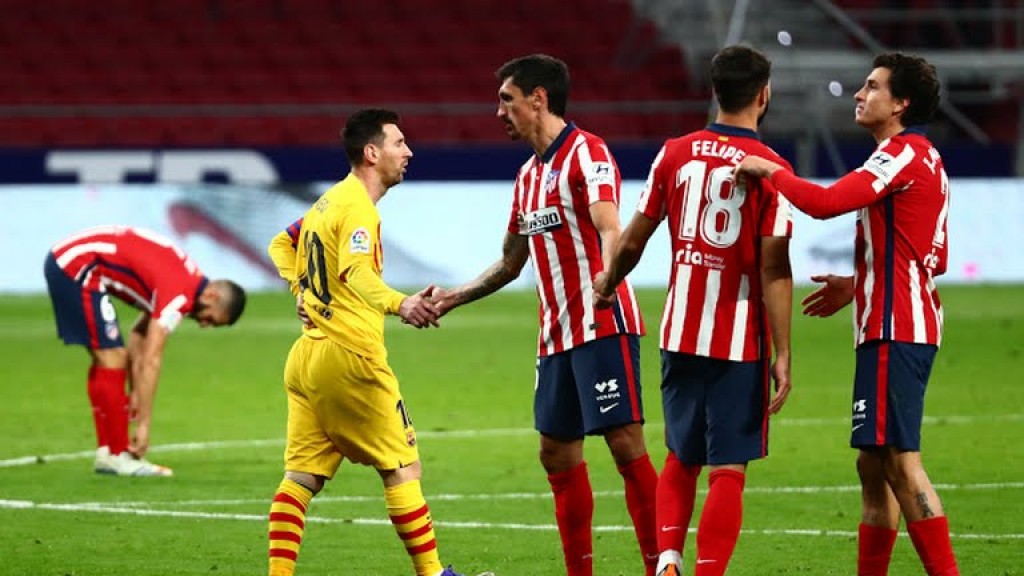 Messi ge 800 vana match gai Atletico athun balive, thaavaluge 10 vana ah