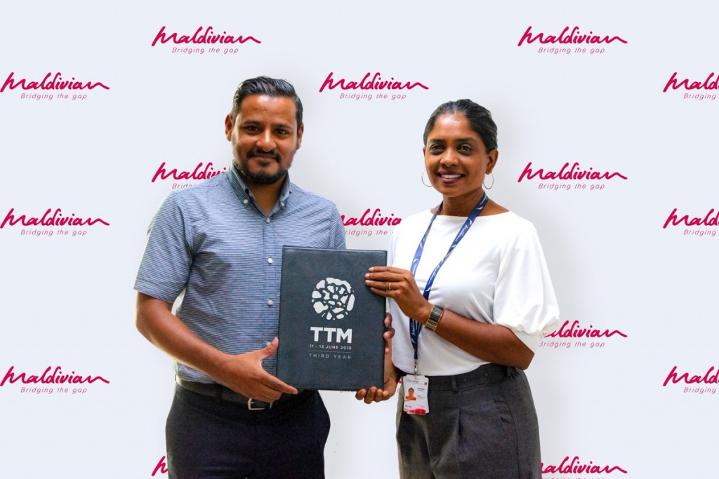 Maldivian signs as Airline Partner for TTM 2019