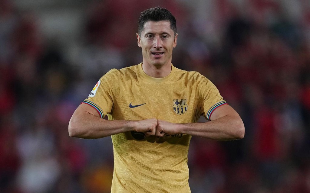 Lewandowski nuhuttuvunu, Barca kuriyah