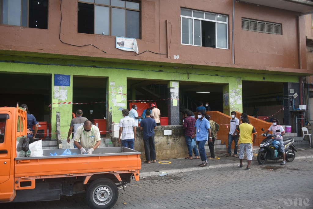 Male' mas market kairin moodhah pickup eh vehtihjje