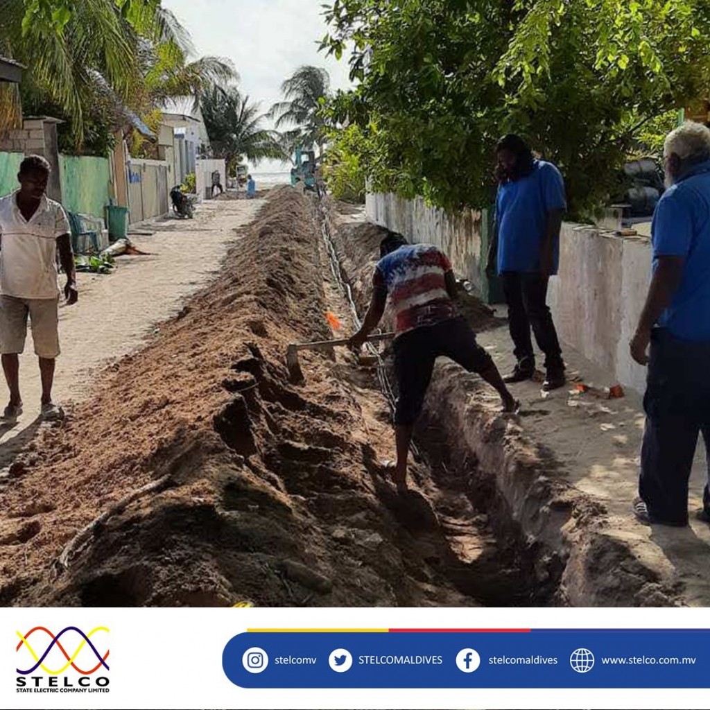 Ukulhahu current distribution network upgrade masakkaiy mi mahu nimeyne: STELCO