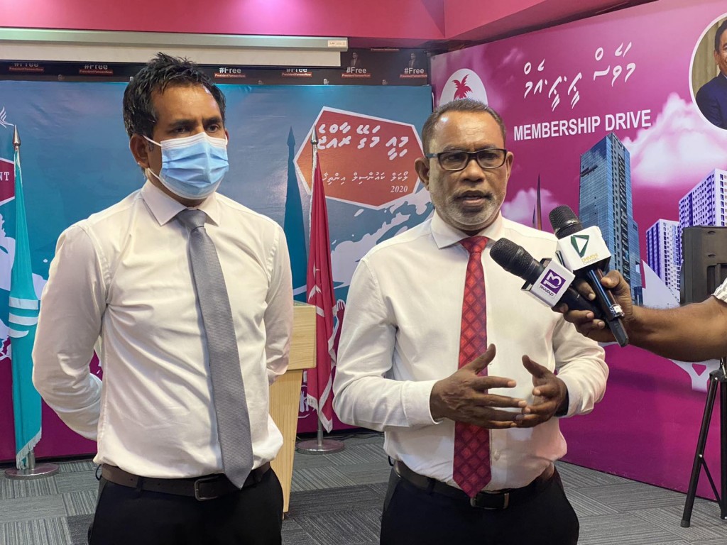 Raees Solih aa bahdhalukoh Raees Yameen ge ah badhalukohdheyn edhefi