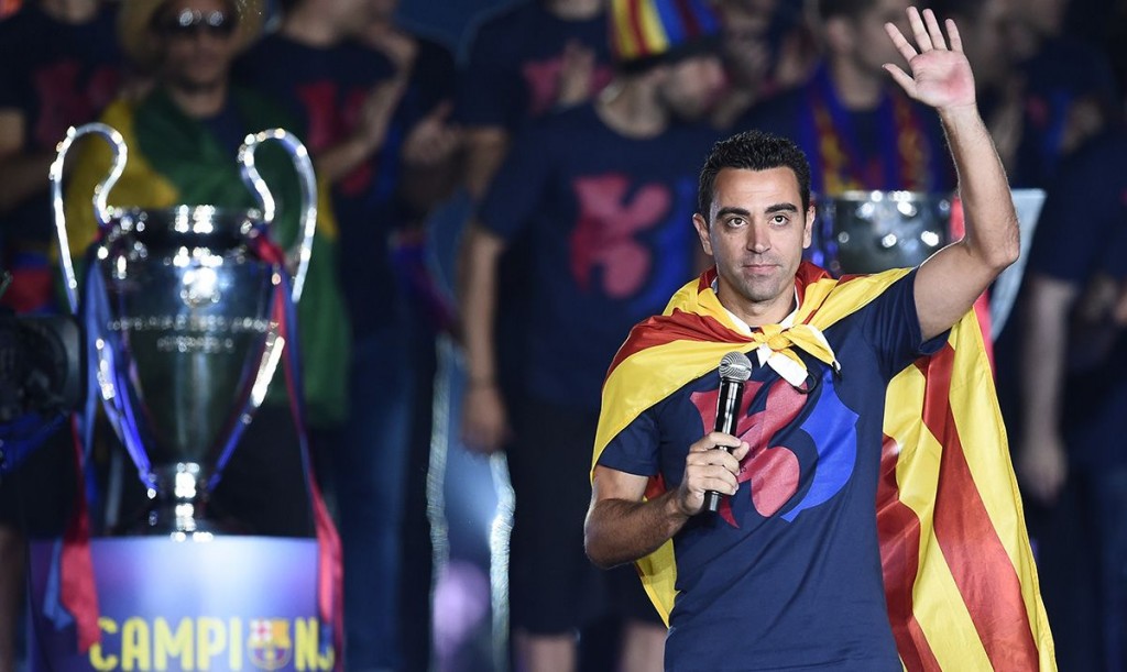 Barca ge coach kamah Xavi
